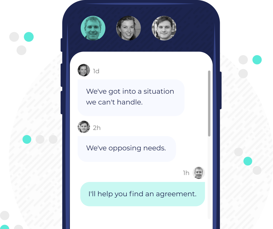 Disputio helps you bury the hatchet.